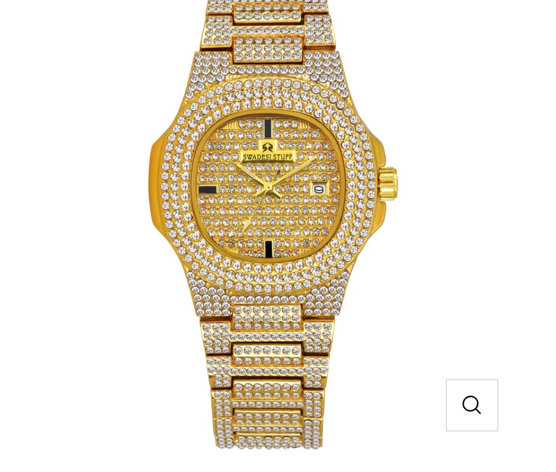 Gold premium watch